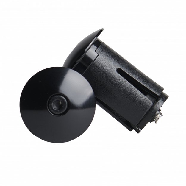 Vairo galų kam&scaron;čiai - i&scaron;siplėčiantys // juoda, aliuminis ir plastikas (parduodama pora)