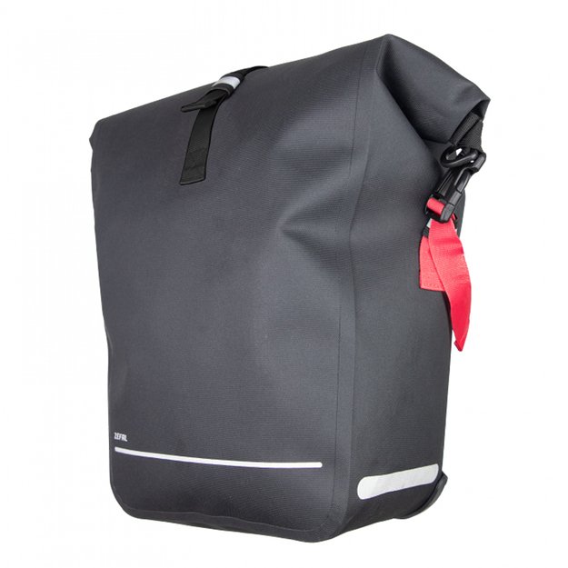 Dviračio krepšys ant bagažinės Zefal Z Traveler S20 // 20 l (juodas, matinis)