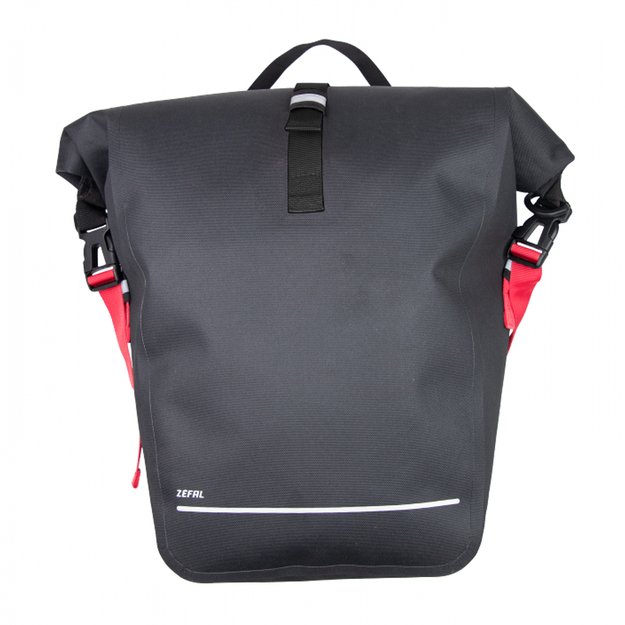 Dviračio krepšys ant bagažinės Zefal Z Traveler S20 // 20 l (juodas, matinis) 1