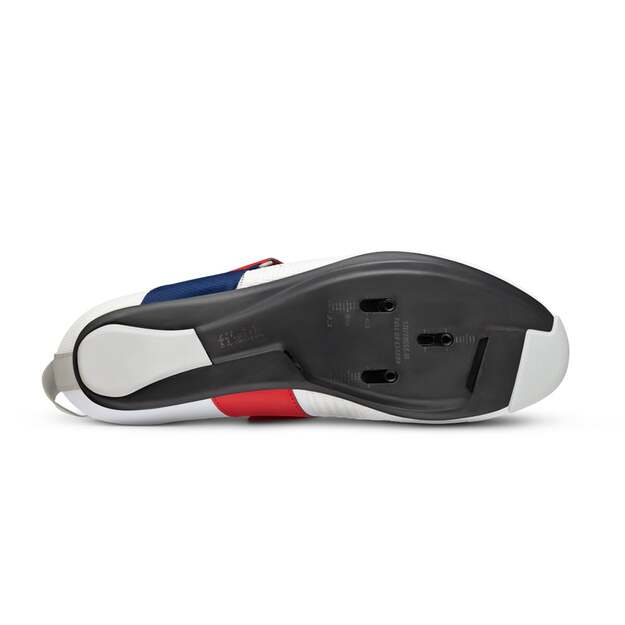 FIZIK SHOES TRANSIRO HYDRA AEROWEAVE CARBON WHITE / RED - BLUE (TRR2PAR1K20RB) 3
