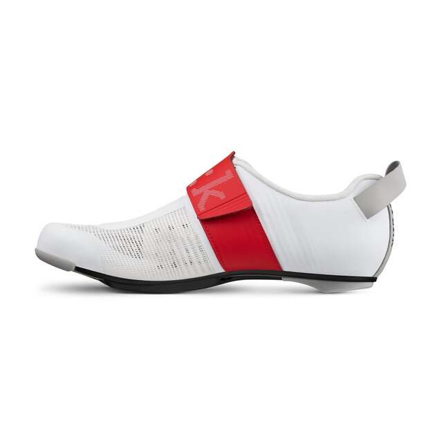 FIZIK SHOES TRANSIRO HYDRA AEROWEAVE CARBON WHITE / RED - BLUE (TRR2PAR1K20RB) 1