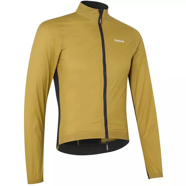 GripGrab PACR Windproof Lightweight vyriška striukė | Mustard Yellow 1