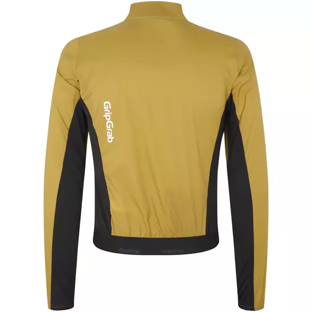 GripGrab PACR Windproof Lightweight vyriška striukė | Mustard Yellow 2