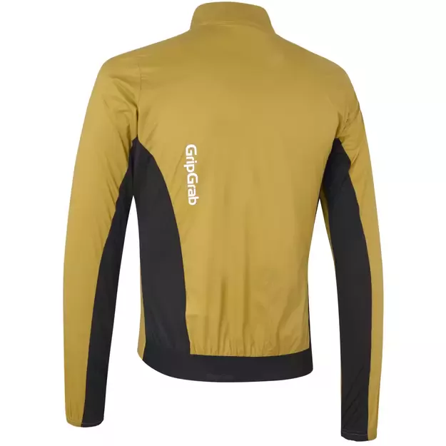 GripGrab PACR Windproof Lightweight vyriška striukė | Mustard Yellow 3