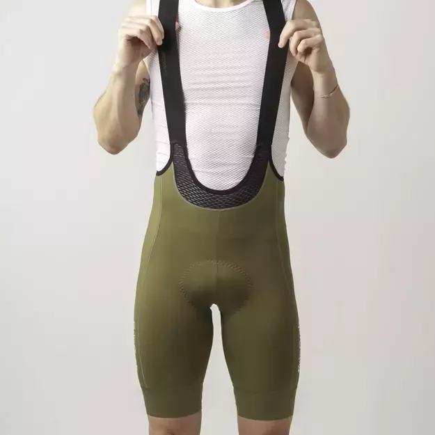 GripGrab PACR vyriški šortai | Olive Green 3