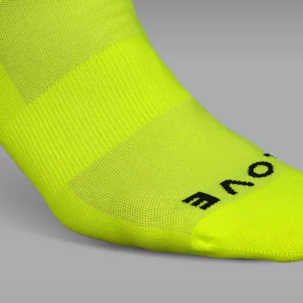 GripGrab Lightweight SL kojinės | Yellow Hi-Vis 1