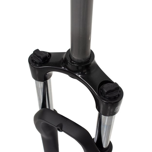 Priekinis amortizatorius SR-Suntour XCE 28 DS 26  // lock-out, diskiniams stabdžiams, 28.6 mm (1 1/8 ) (matinė juoda)