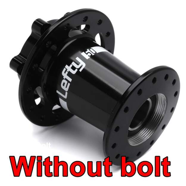 CANNONDALE HUB FRONT, LEFTY 24 HOLES, BLACK, 6 BOLTS (KH105/24H)