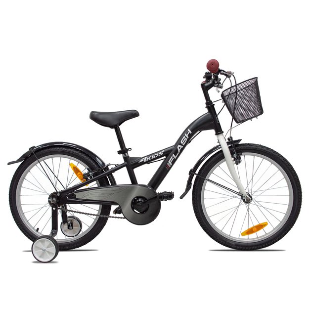 4KIDS Flash 20  // 1G, dydis 10  (25.5 cm) (juoda)