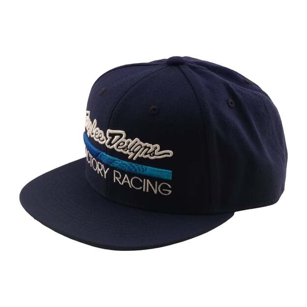 TLD FLAT BILL SNAPBACK FACTORY RACING NAVY / BLUE (78866900)