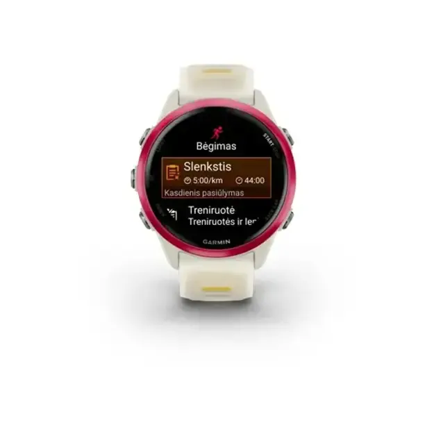 Išmanusis laikrodis Garmin Forerunner® 570 - 42mm | Raspberry Aluminum with 1