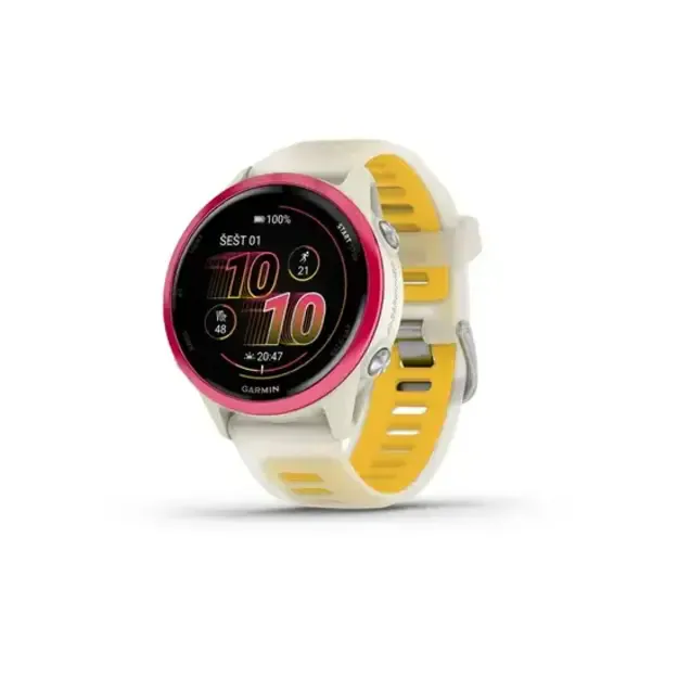 Išmanusis laikrodis Garmin Forerunner® 570 - 42mm | Raspberry Aluminum with