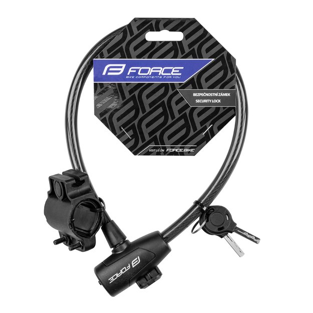 Spyna FORCE Strong su laikikliu, 60/12mm (juoda) 1