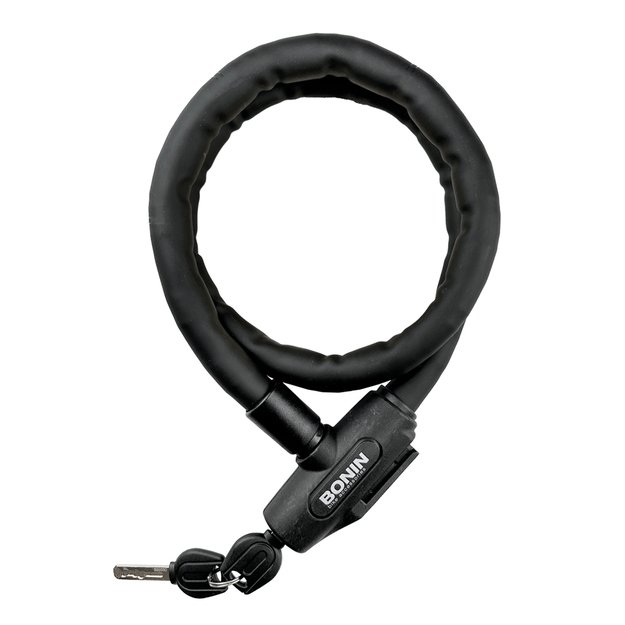 Spyna BONIN // trosinė, su raktu ir laikikliu, 18 x 1000 mm