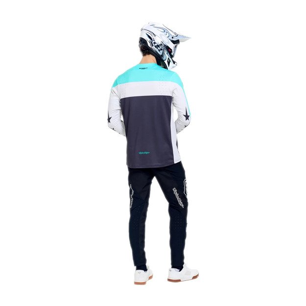 TLD LONG SLEEVE JERSEY SPRINT PRO YO MOTO CARBON (31305200) 5