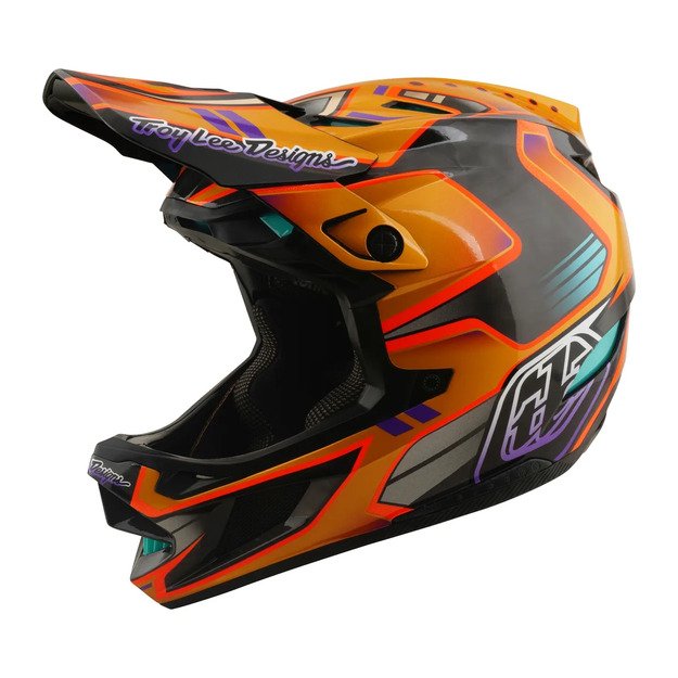 TLD HELMET D4 CARBON MIPS CREST GOLD (13901700)