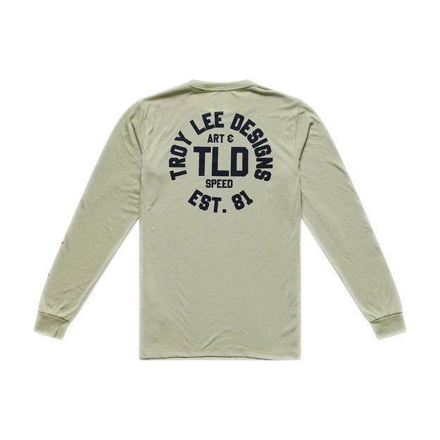 TLD LONG SLEEVE JERSEY SKYLINE RIDE TEE STAMPS SAGE (38304500) 1