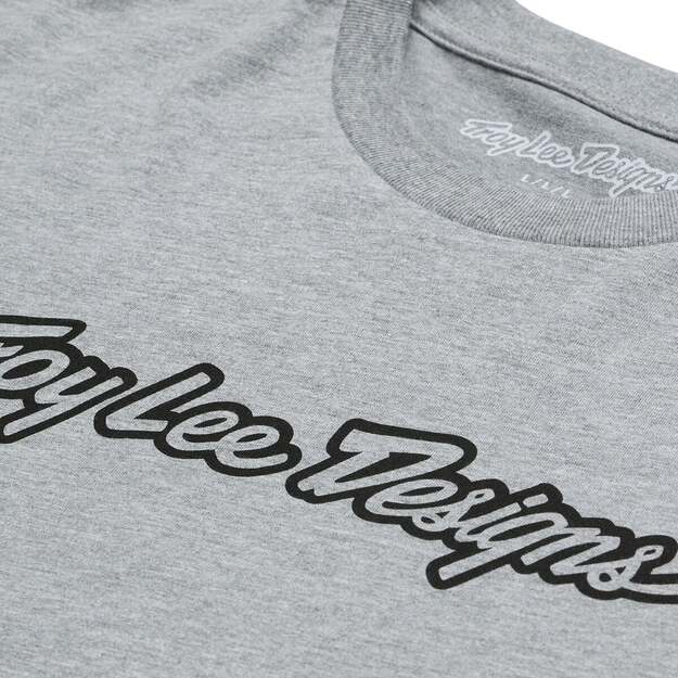 TLD SHORT SLEEVE TEE SIGNATURE GRAY HEATHER (70191705) 2