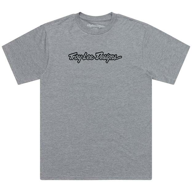 TLD SHORT SLEEVE TEE SIGNATURE GRAY HEATHER (70191705)