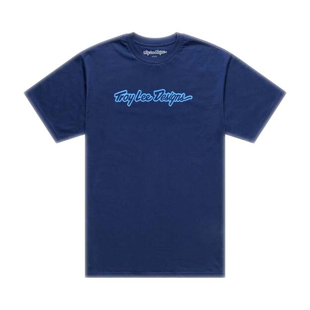 TLD SHORT SLEEVE TEE SIGNATURE NAVY / AERO BLUE (70191710) 1