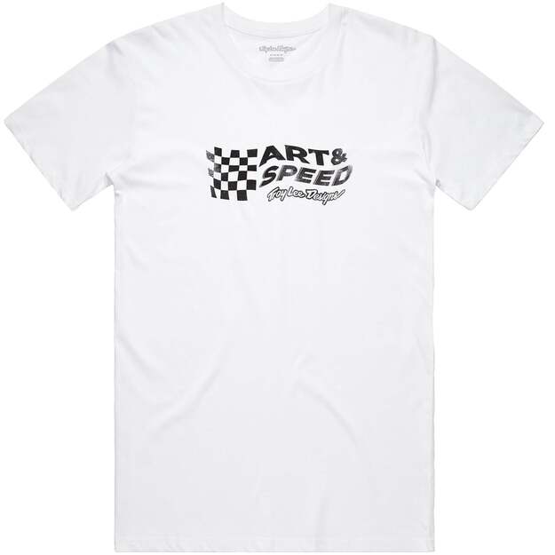 TLD SHORT SLEEVE TEE FINISH LINE WHITE (70123500)