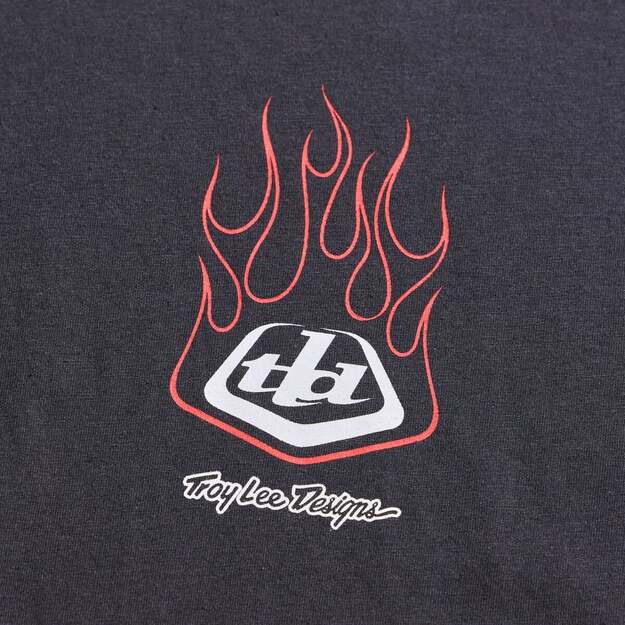 TLD LONG SLEEVE TEE FLAME2 CARBON (72973101) 2