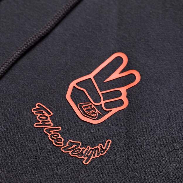 TLD HOODIE PEACE OUT CARBON / BLACK (73157302) 2