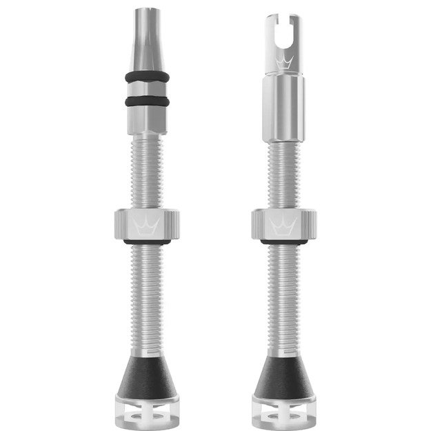 PEATY S BEZDU&Scaron;OV&Eacute; VENTILKY HOLESHOT FAST FLOW 60MM SILVER (PTV-HFF-60-SIL-12)