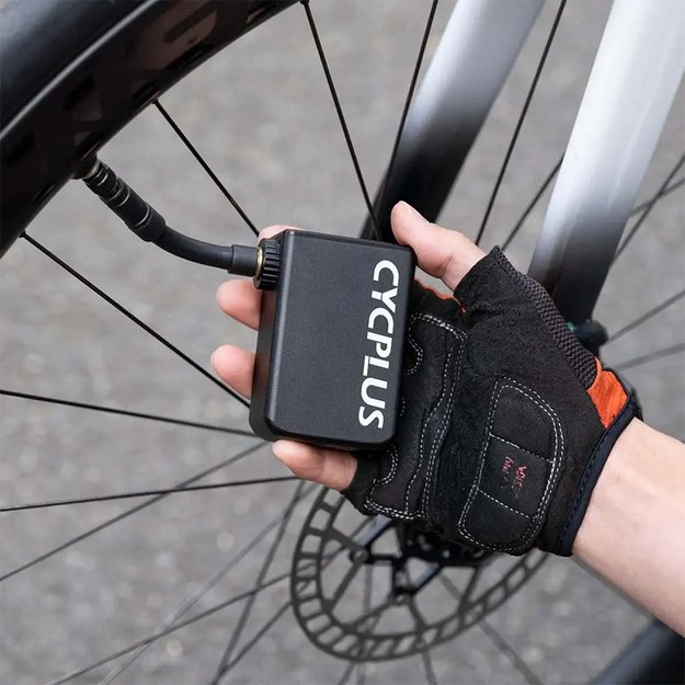 Elektrinė rankinė pompa CYCPLUS AS2 PRO MAX // 8.3 bar (120 PSI), FV/AV