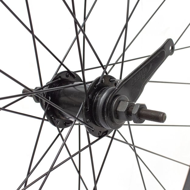 Galinis ratas ZLA-019 28/29  // kojinis stabdis/V-Brake, 28H, veržlės, kniedytas, dvigubas, aliuminis 1