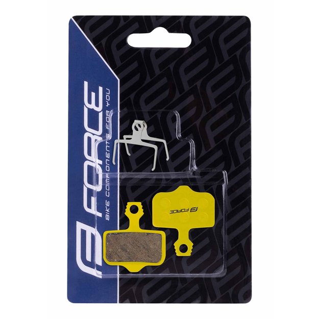 Stabdžių kaladėlės FORCE AVID Elixir sinter, (geltonos)