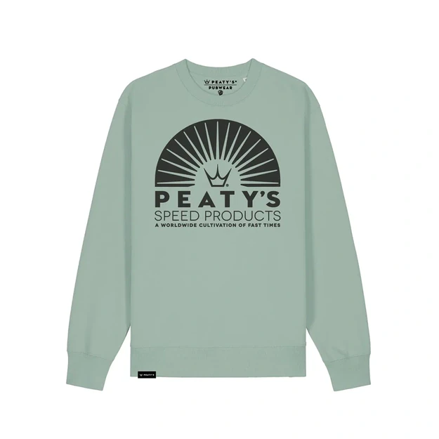 PEATY S PUBWEAR CREW JUMPER - DAWN RAID / ALOE (PPW-26-CRW-RAID-ALO)