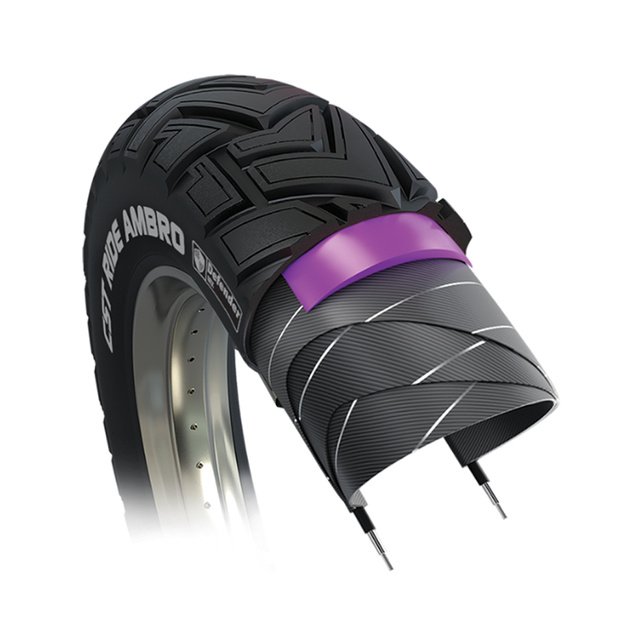 Padanga CST Ride Ambro CEB-02 - 20  x 4.00  (100-406) // E-50, apsauga nuo pradūrimų Defender Mix