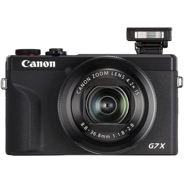 Canon kompaktinis fotoaparatas PowerShot G7 X Mark III juodos spalvos