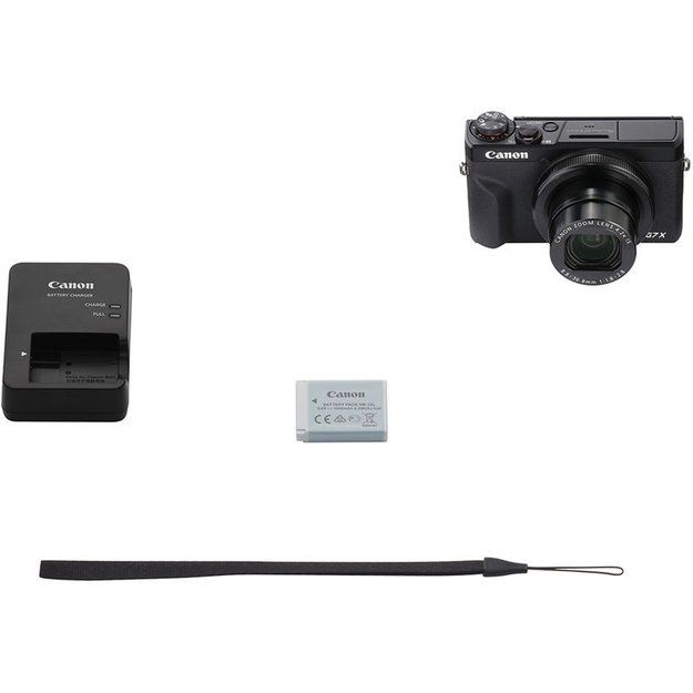 Canon kompaktinis fotoaparatas PowerShot G7 X Mark III juodos spalvos