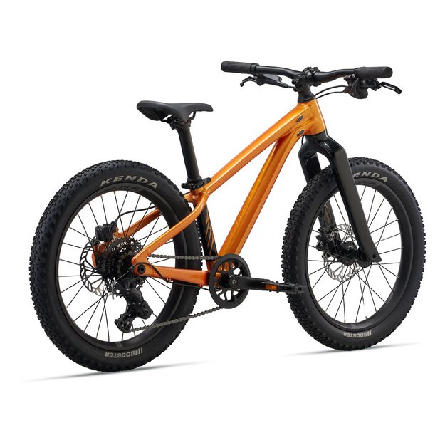 Vaiki&scaron;kas dviratis GIANT STP 20, metalinės oranžinės spalvos
