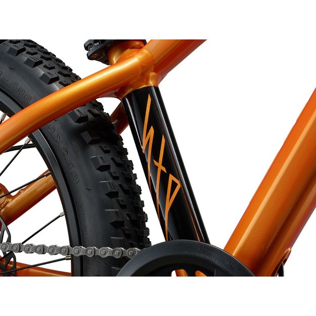 Vaiki&scaron;kas dviratis GIANT STP 20, metalinės oranžinės spalvos