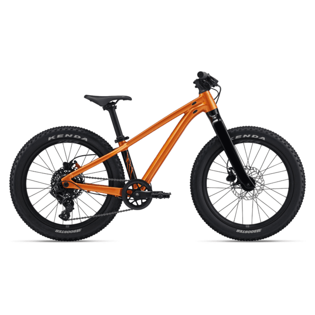 Vaiki&scaron;kas dviratis GIANT STP 20, metalinės oranžinės spalvos