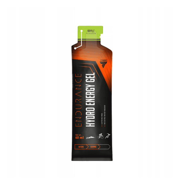 Energinis gelis TREC Hydro Energy Gel 60ml, obuolių skonio