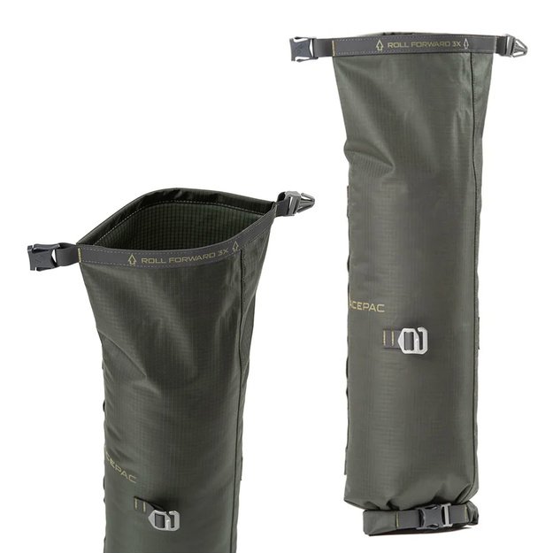 Dviračio krep&scaron;ys ant vairo Acepac Bar Drybag MKIII // 8 l (pilkas)