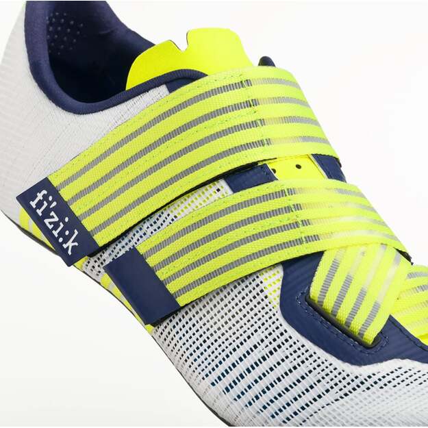 FIZIK SHOES VENTO POWERSTRAP AEROWEAVE MOVI YELLOW - WHITE (VER2PAR2CMO48) 4