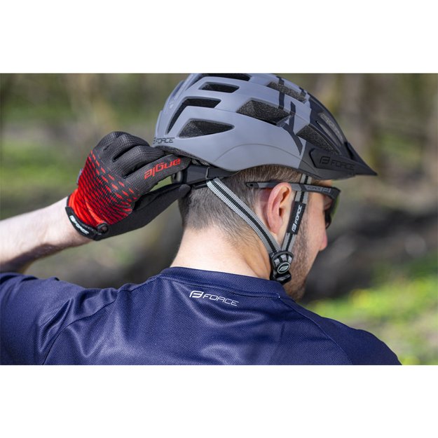 Pirštinės FORCE MTB Angle Vasarai (raudona/juoda) S 2