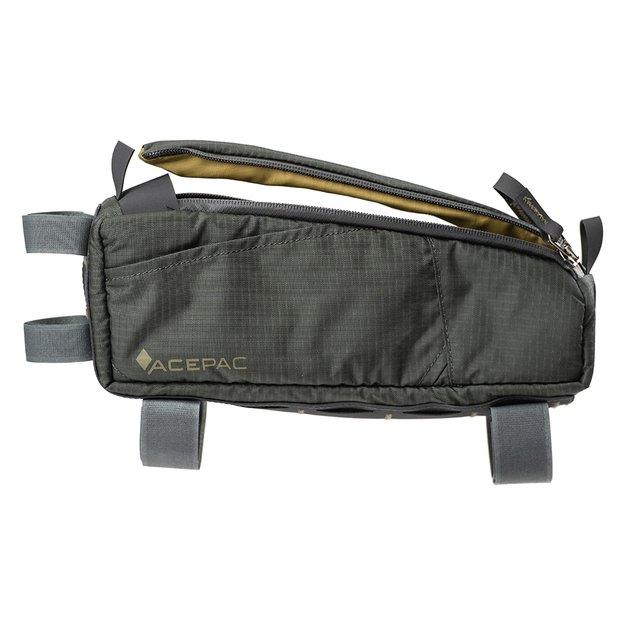 Krepšys ant rėmo Acepac Fuel bag L MKIII // 1,2 l, dydis: L (pilkas/žalias) 1