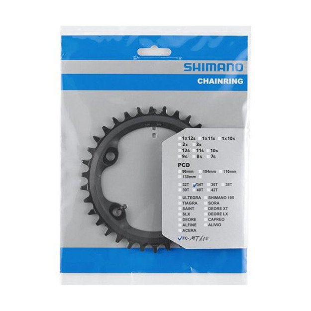 Priekinio bloko žvaigždė Shimano FC-MT610 34T 1
