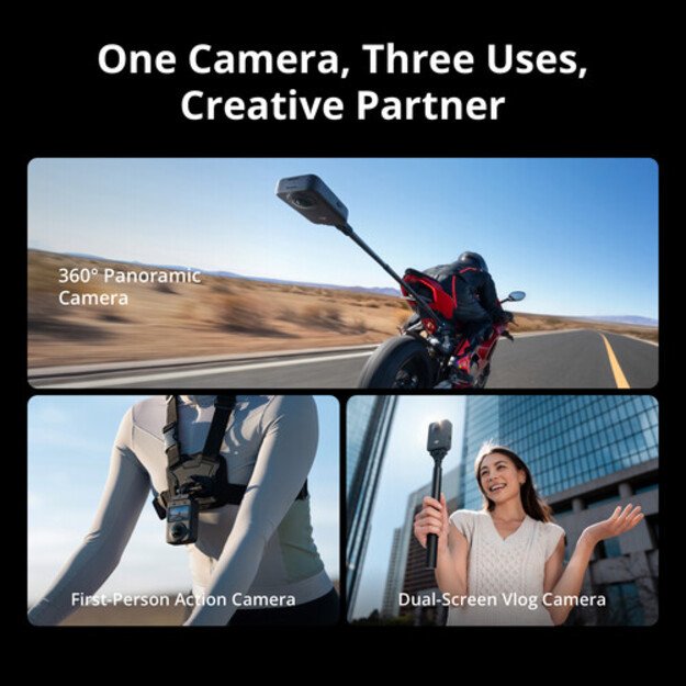 DJI veiksmo kamera Osmo 360 Standart Combo 7