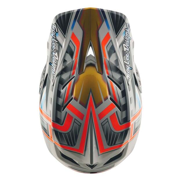 TLD HELMET D4 COMPOSITE LOWRIDER GRAY (14096801) 6