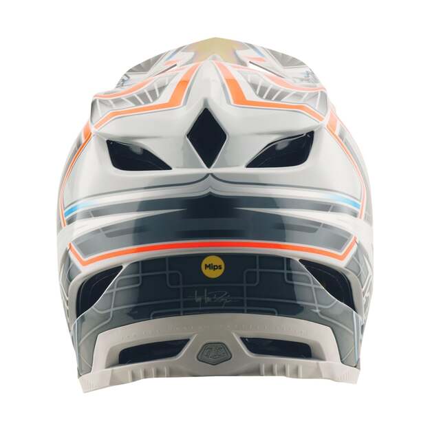 TLD HELMET D4 COMPOSITE LOWRIDER GRAY (14096801) 2