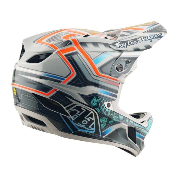 TLD HELMET D4 COMPOSITE LOWRIDER GRAY (14096801) 3