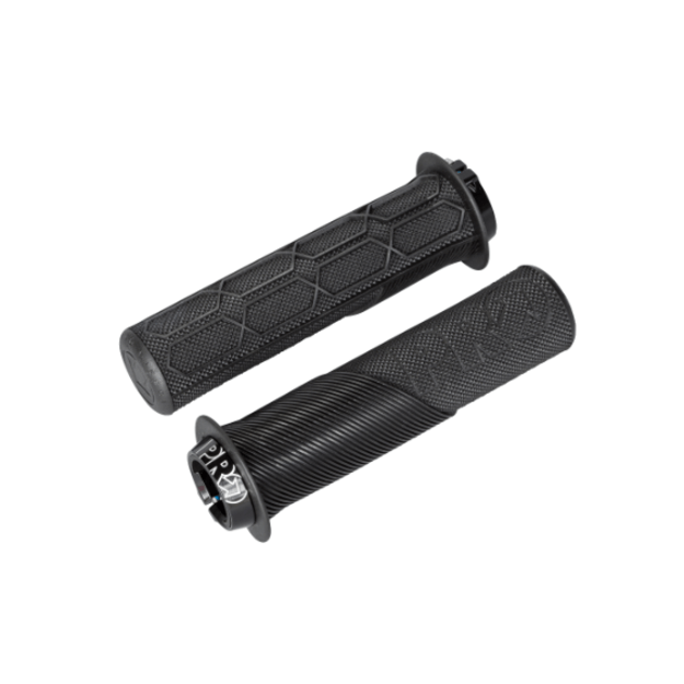 Vairo rankenėlės PRO Trail Black w. flange 32mm/132mm