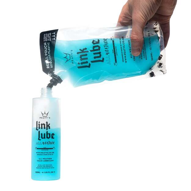 Grandinės tepalas PEATY S LINKLUBE ALL-WEATHER REFILL POUCH 360 ML (PLL-360-24) 1